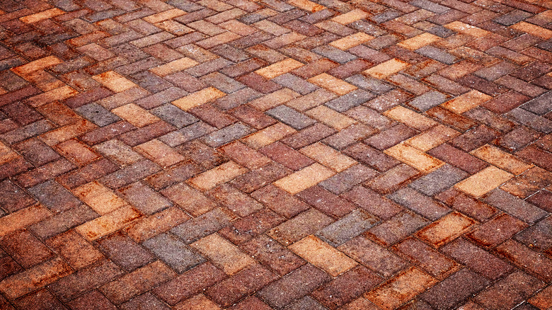 brick paver patio