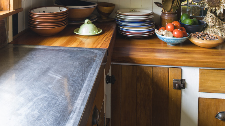 slim under-counter kitchen cabinet