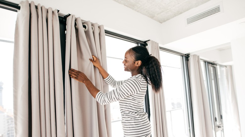 interior design drapes curtains