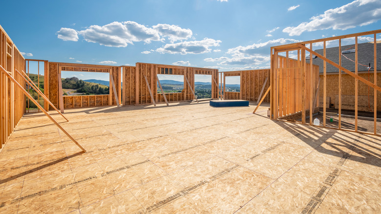 wood sub-flooring