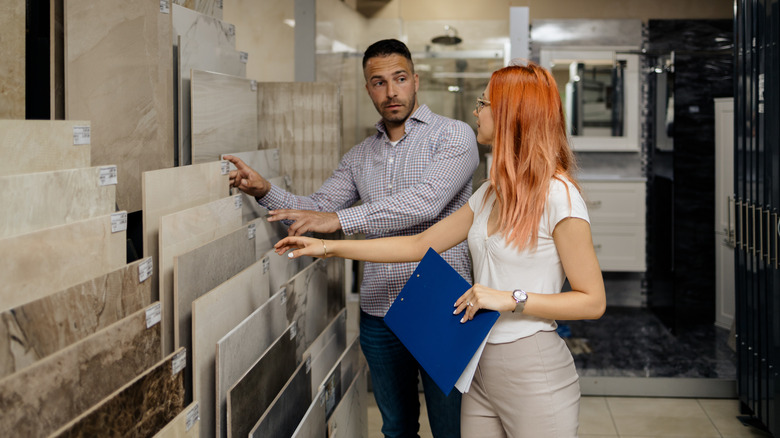 choosing porcelain tiles