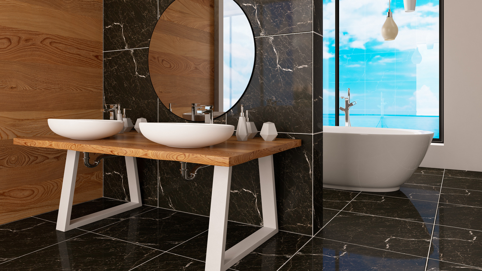 What To Consider Before Using Black Tile For Your Bathroom Floors