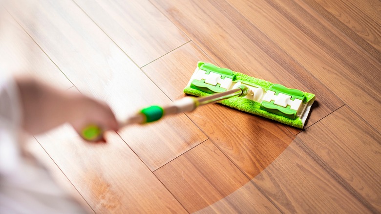 Spill Bleach On Your Hardwood Floors