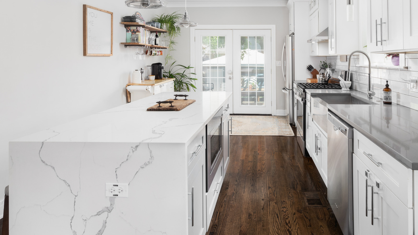 What To Know Before Designing A Kitchen Around Waterfall Countertops