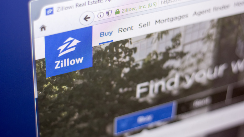Someone on the Zillow website
