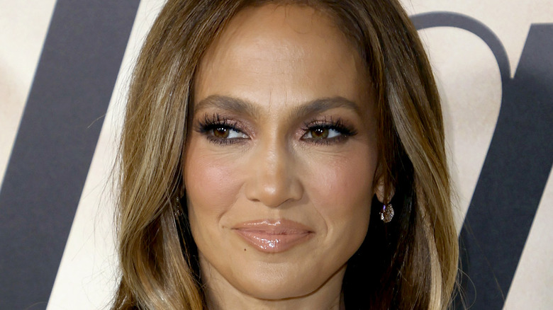 Jennifer Lopez smiling