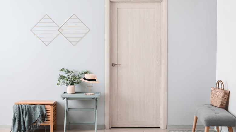 cream interior door