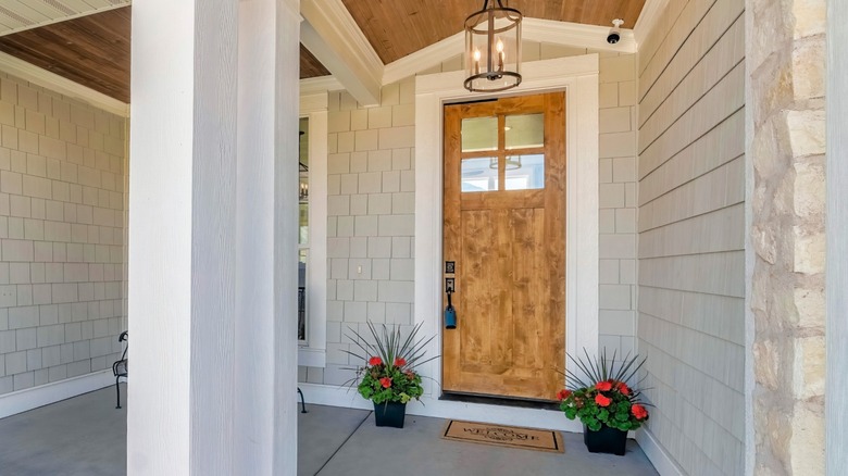 Craftsman style front door 