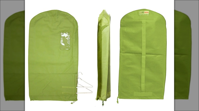 Product photo of Green Garmento bag