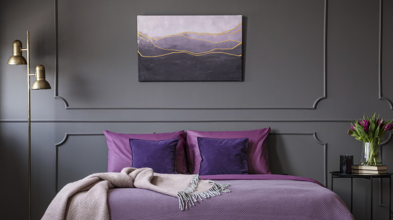 purple walls