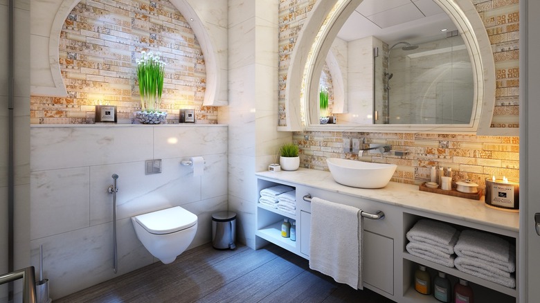 Small but elegant bathroom