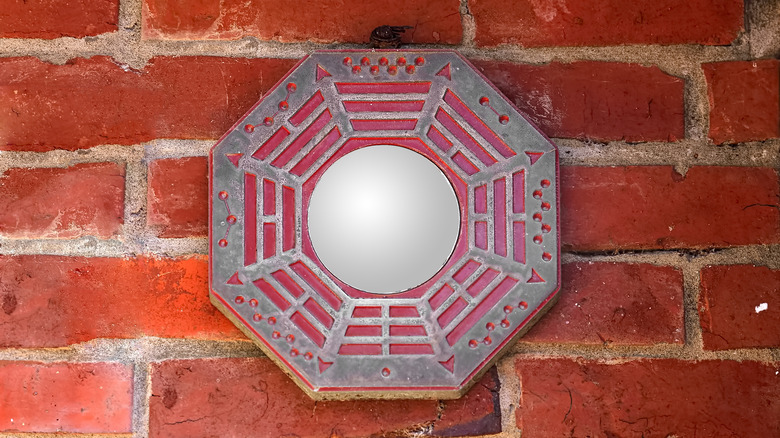bagua mirror on wall