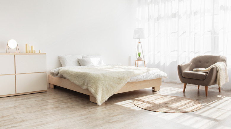 Bright and airy bedroom