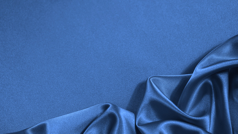 blue bedding