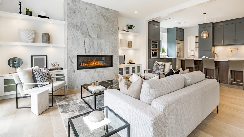 open concept home