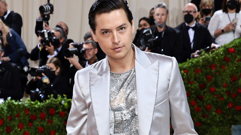 Cole Sprouse posing