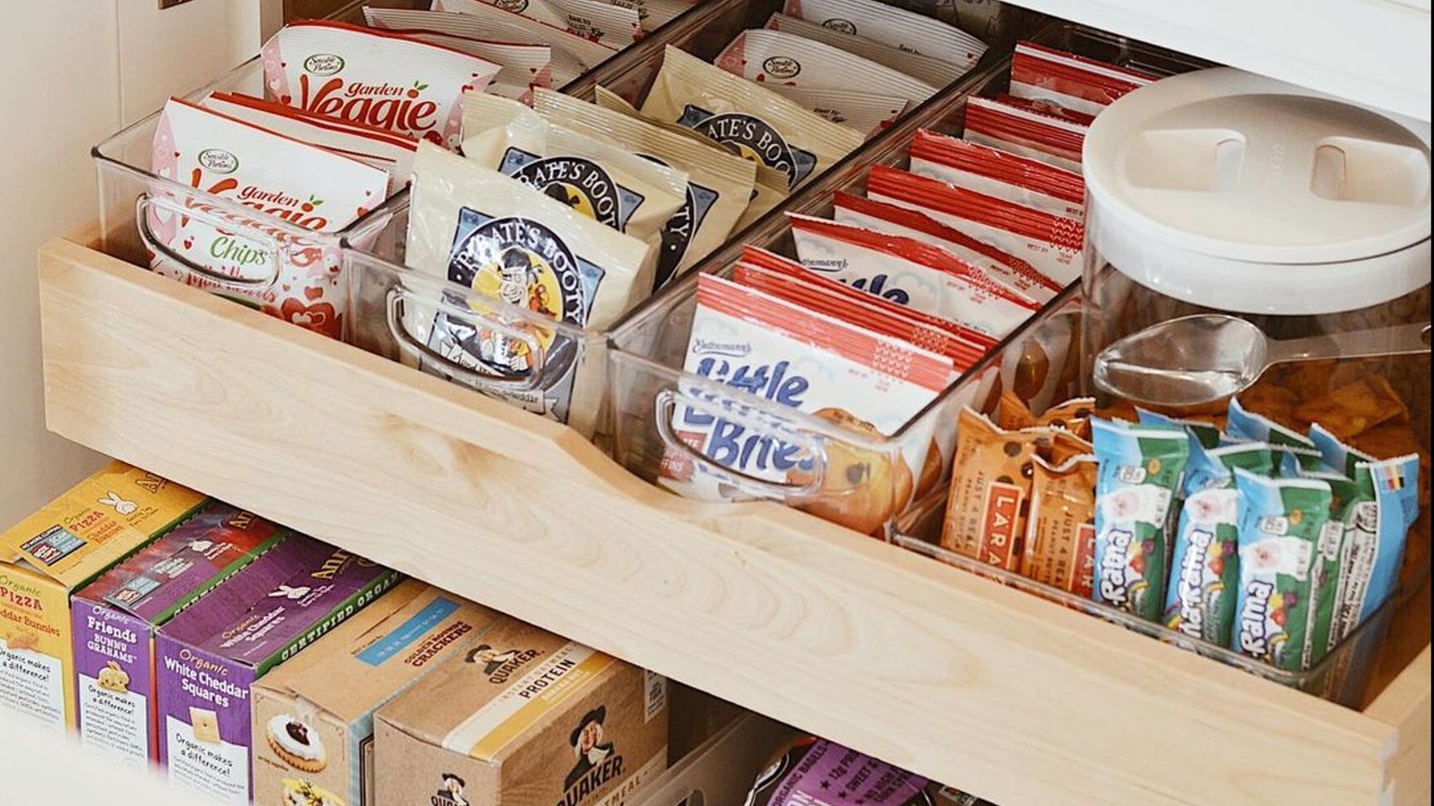 Snack drawers that accommodate EVERY craving These drawers are