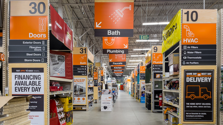 The Home Depot logo