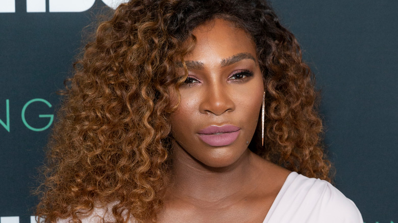 Serena Williams smiling