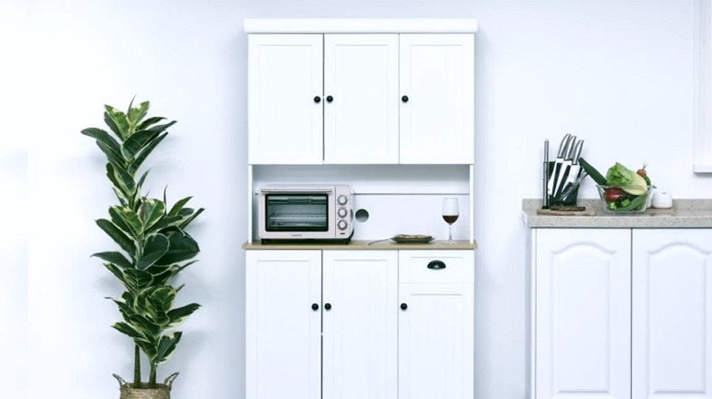 homcom freestanding storage organizer