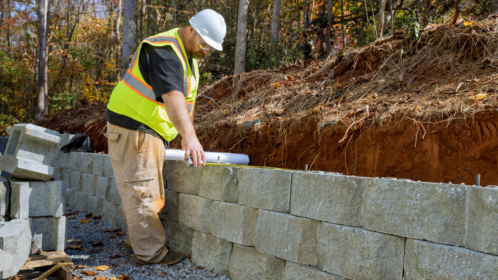 Why Drainage Matters Behind Concrete Blocks In A Retaining Wall