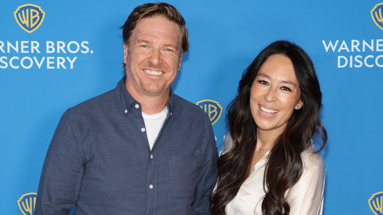 Chip and Joanna Gaines smiling