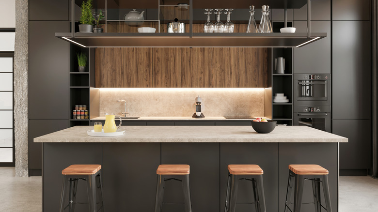 a kitchen island