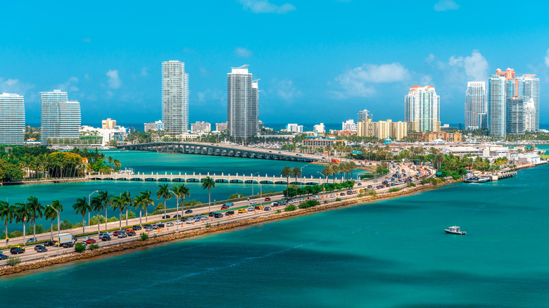 a view of miami
