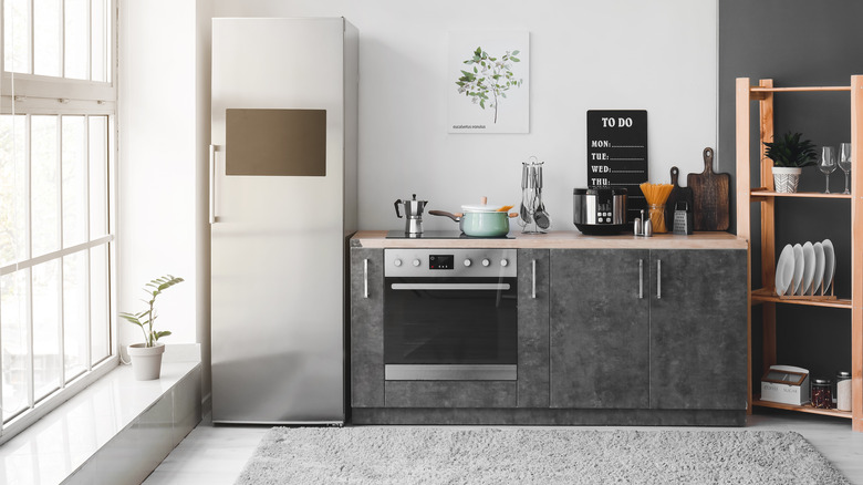 modern kitchen interior