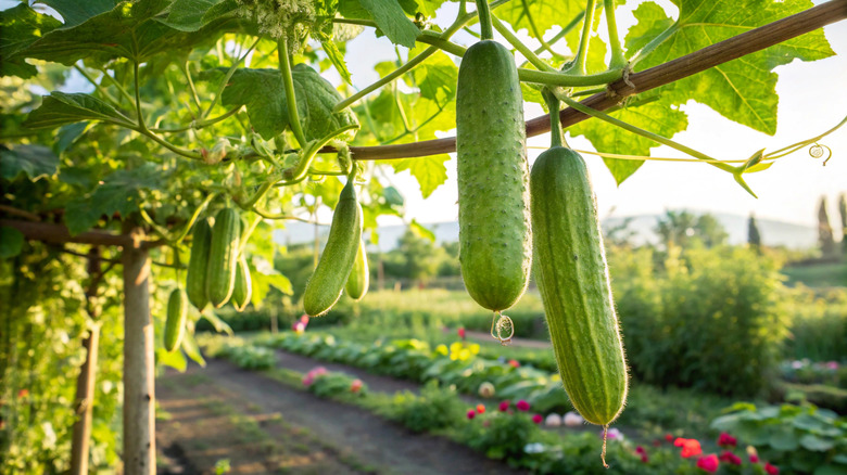 growing cucumbers at home