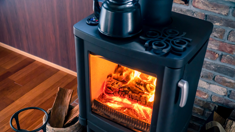 Wood-burning stove 