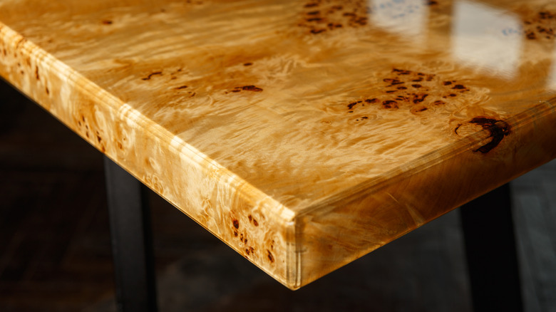 Beautiful polished table