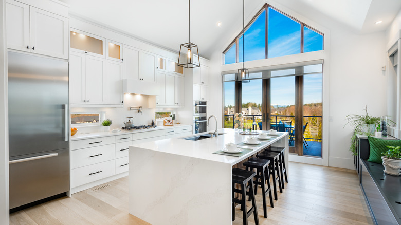 Bright, clean kitchen