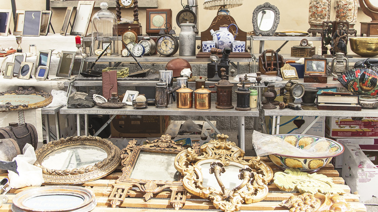 Thrift store home decor