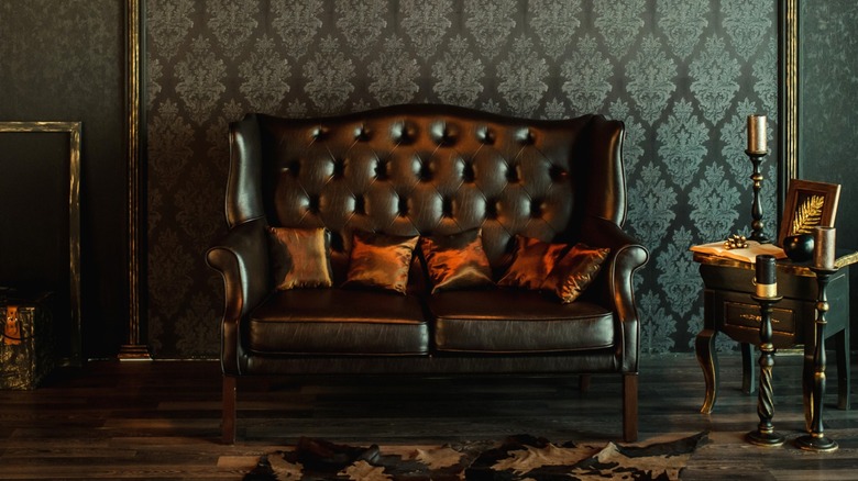 Vintage sofa and furniture