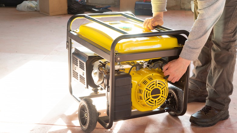 an emergency generator