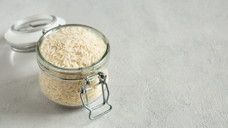 Jar of rice