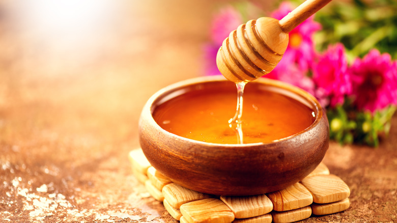 Bowl of honey