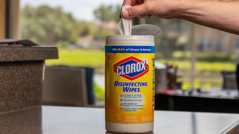 Clorox cheap wipes dangerous