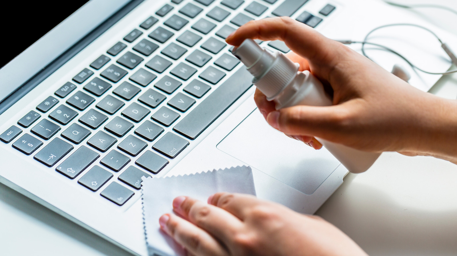 Don't use vinegar to clean electronics