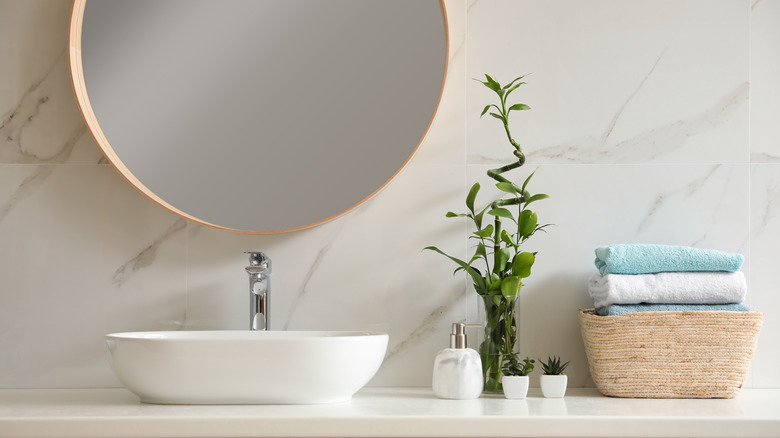 Bathroom sink and countertop