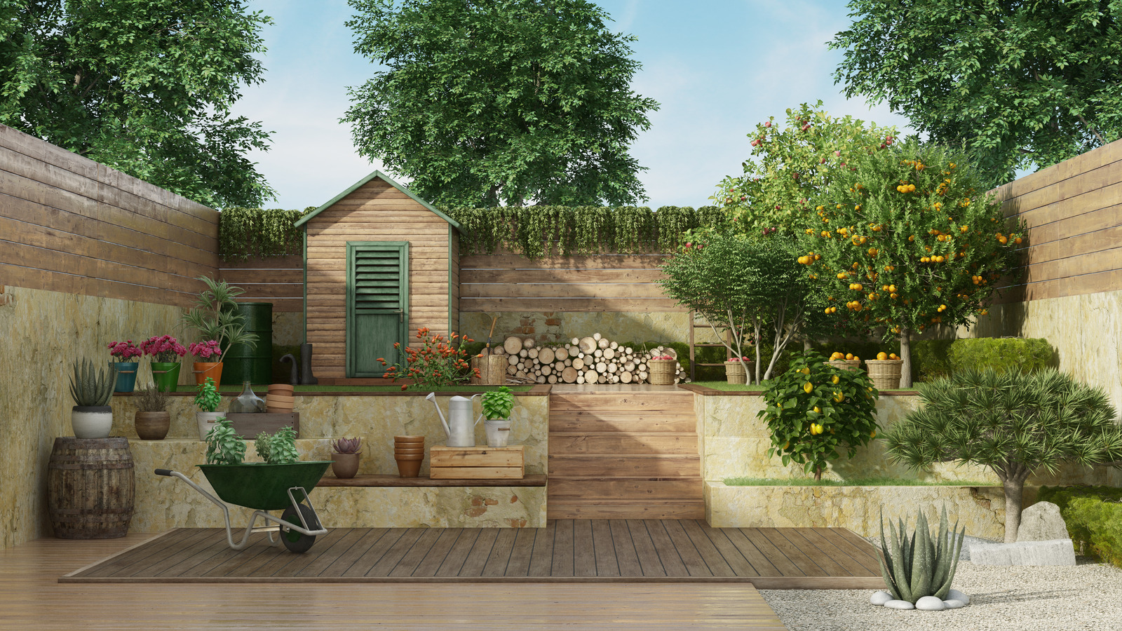 Why You Shouldn't Use A Pressure Washer To Clean Your Raised Garden Beds