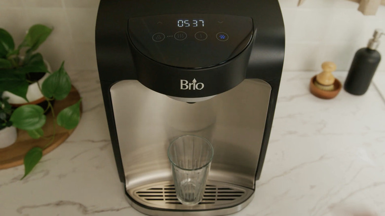 water dispenser on counter