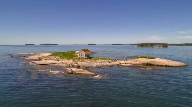 Private island with cottage