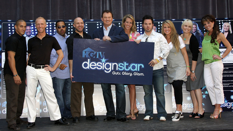 Designers on stage for HGTV Design Star