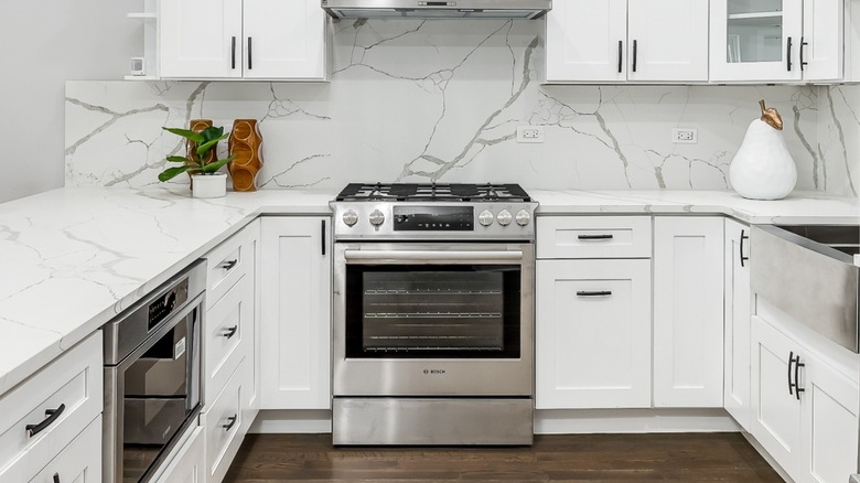 Modern kitchen with oven