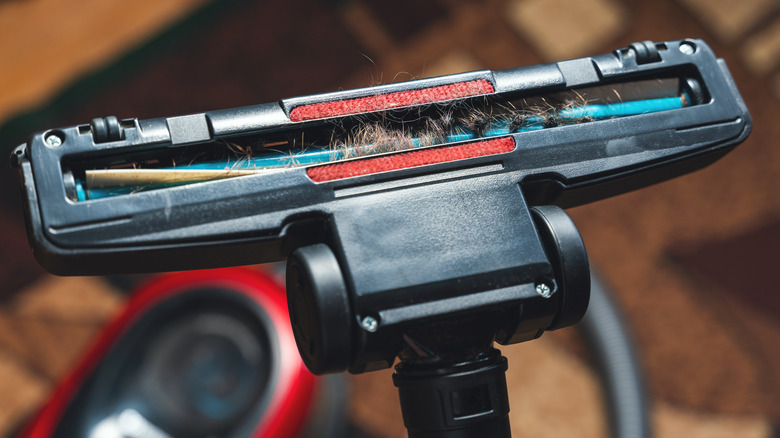 Vacuum brush roll