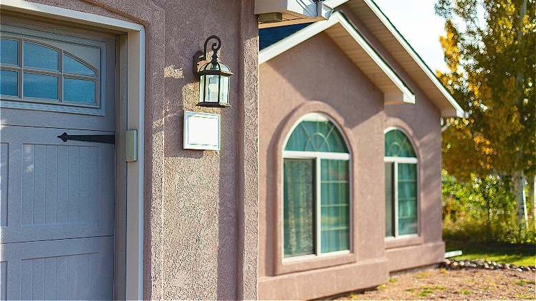 Home with stucco exterior