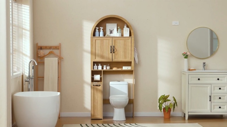 over-the-toilet unit