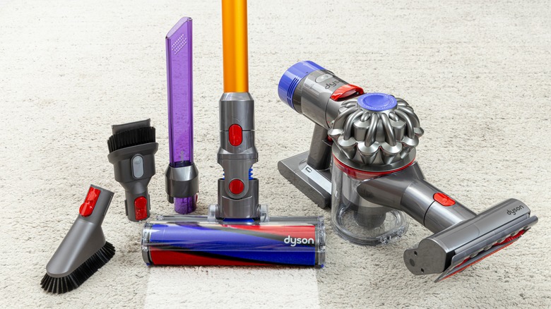 Different vacuum brushes
